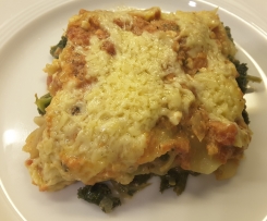 Grünkohllasagne