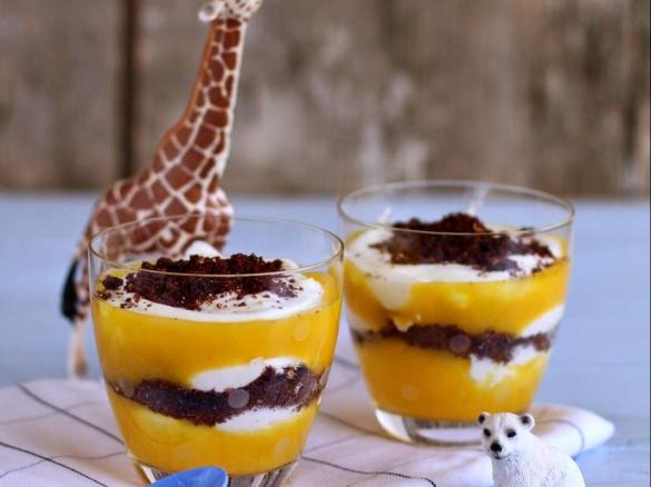 Giraffencreme im Glas 