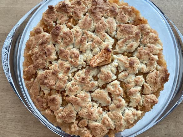 Apfelkuchen ohne Zucker