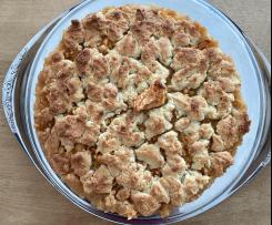 Apfelkuchen ohne Zucker