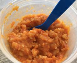 Mios Paprika-Linsen-Reis-Brei