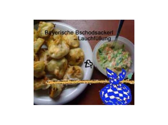 Bschoadsackerl mit Lauchfüllung