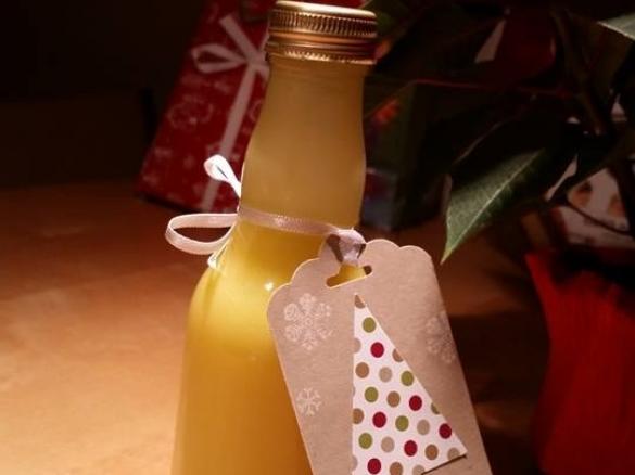Linda's milder Orangen-Eierlikör - schön weihnachtlich