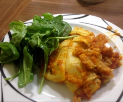Kürbis-Lasagne, vegan, glutenfrei