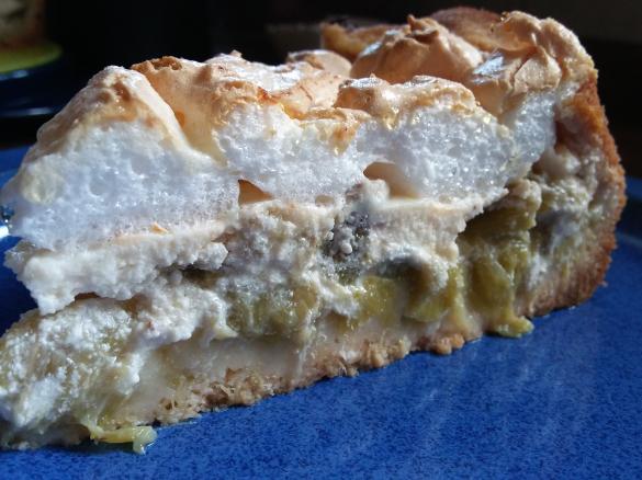 Allerbester Rhabarberkuchen vom Springblech  (28 cm Durchmesser)