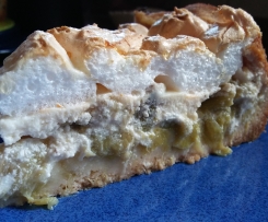 Allerbester Rhabarberkuchen vom Springblech  (28 cm Durchmesser)