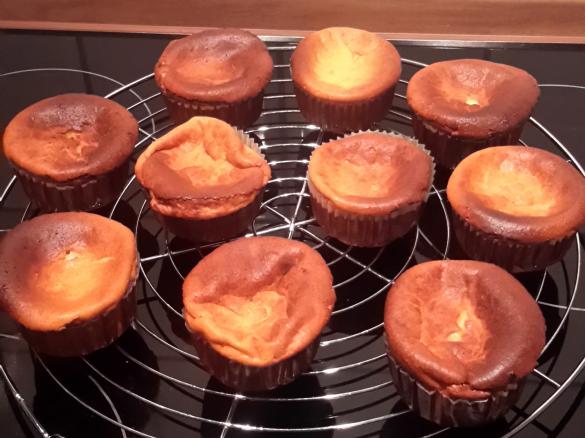 Milli's Vanille-Käsekuchen-Muffins