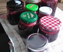 Holunderbeeren-Birnen-Vanille-Konfitüre