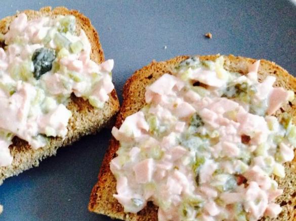 leckerer Fleischsalat ohne Reue( WW 1P pro 1 Eßl.)