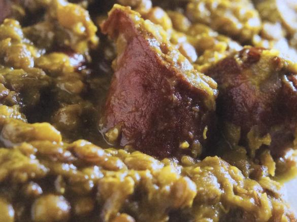 Mettenden (Rauchwurst) mit Linsen