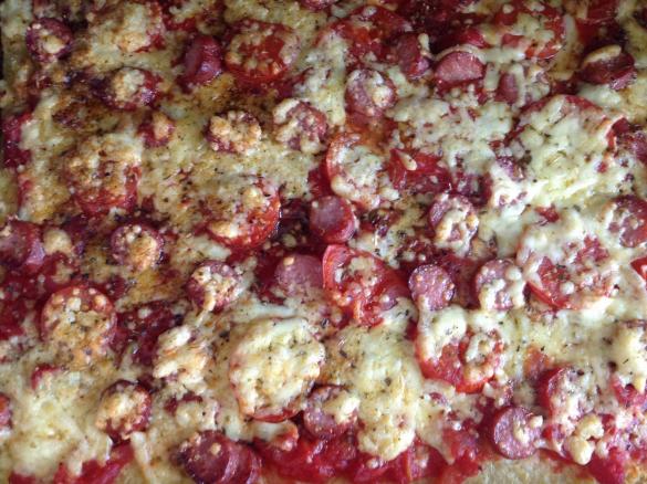 Kartoffelpizza - deftig!