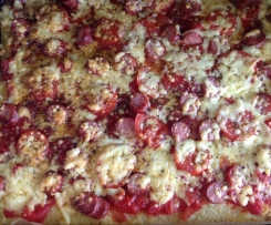 Kartoffelpizza - deftig!