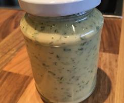 Salatdressing auf Vorrat