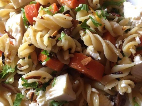 Möhren-Pasta Orientalisch