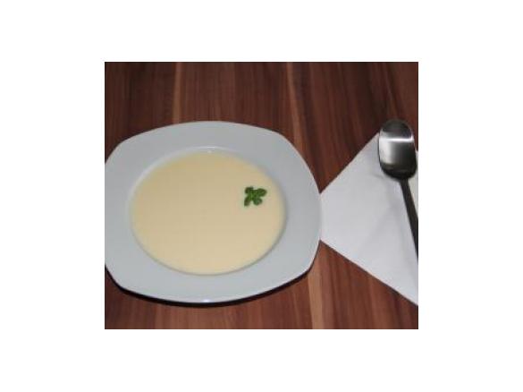 Weiße Tomatensuppe