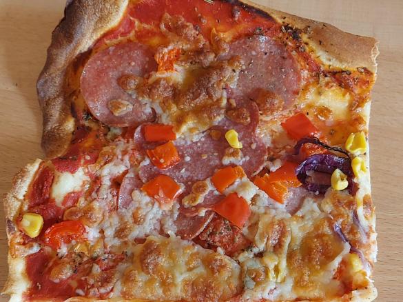 Superdünner  Pizzateig