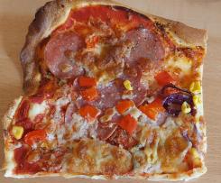 Superdünner  Pizzateig