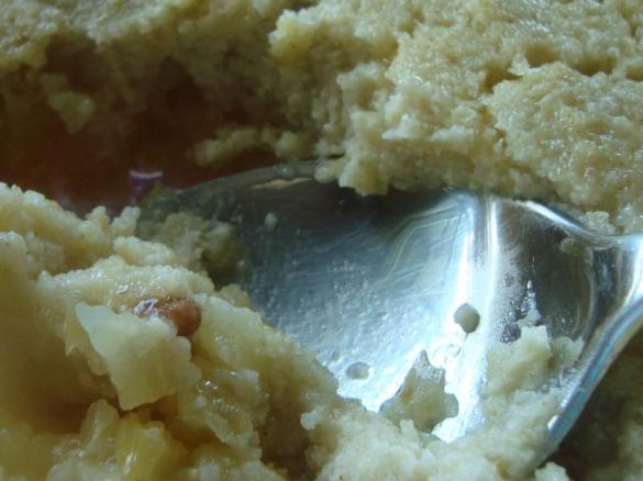 Kokos-Hirseauflauf mit Äpfeln