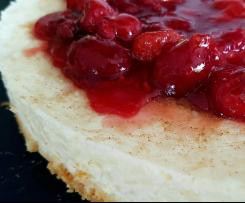 Milchreiskuchen mit Früchte