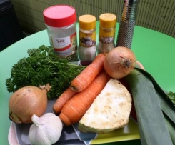 Variation von Gekörnte Brühe vom Thermosternchen 