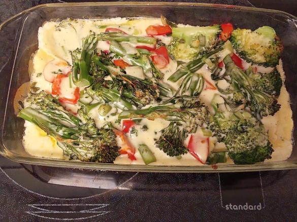 Brokkoli - Auflauf mit Gnocchi