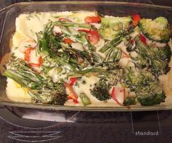 Brokkoli - Auflauf mit Gnocchi