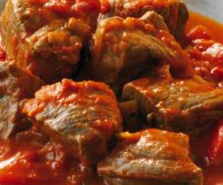 Queen's Gulasch (mit Hilfe des Schnellkochtopfs)