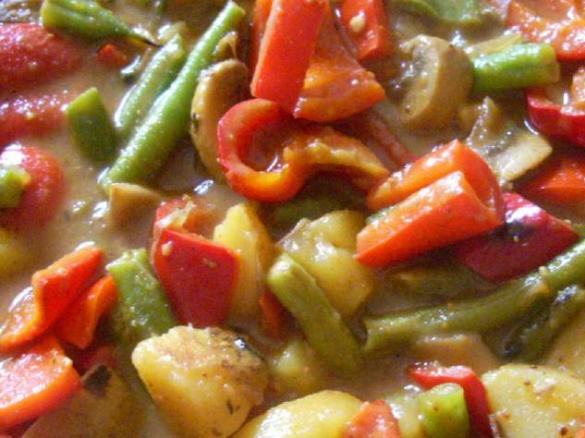 Paprika-Bohnen Suppe