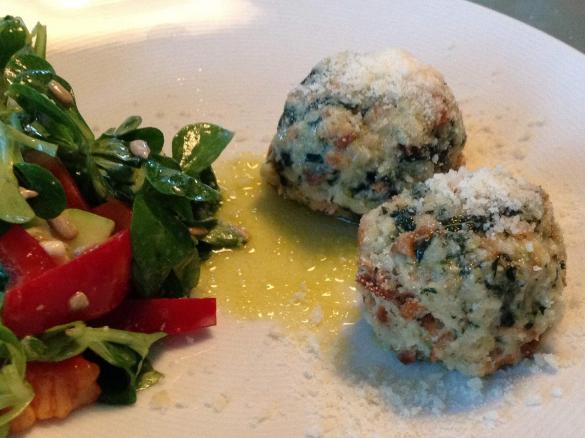 Spinatknödel