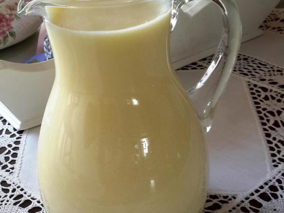 Vanillesosse -ganz einfach