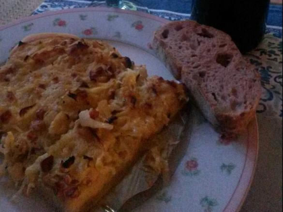 lockerer Elsässer Zwiebelkuchen von Biene