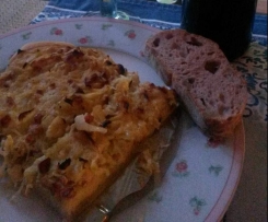 lockerer Elsässer Zwiebelkuchen von Biene