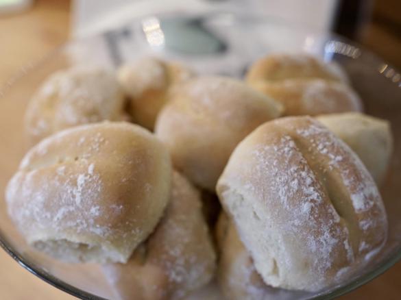 Fluffige Dinkel - Gourmet -  Brötchen