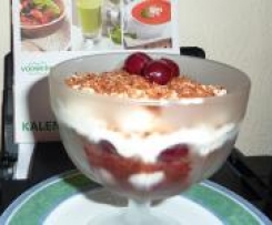 Lebkuchen-Kirsch-Creme