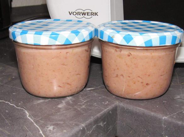 Apfel-Banane-Pflaume-Keks Brei