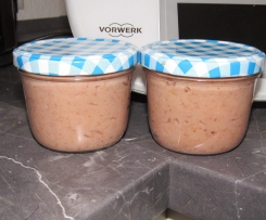 Apfel-Banane-Pflaume-Keks Brei