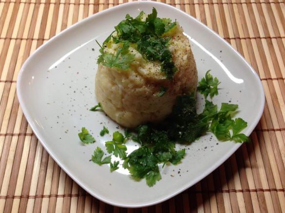 Kartoffel Sellerie Stampf (inkl. veganer Variante)