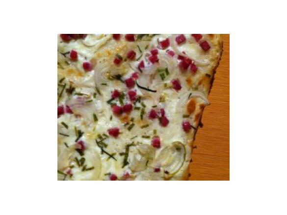 Flammkuchen Elsässer Art - 1 Blech