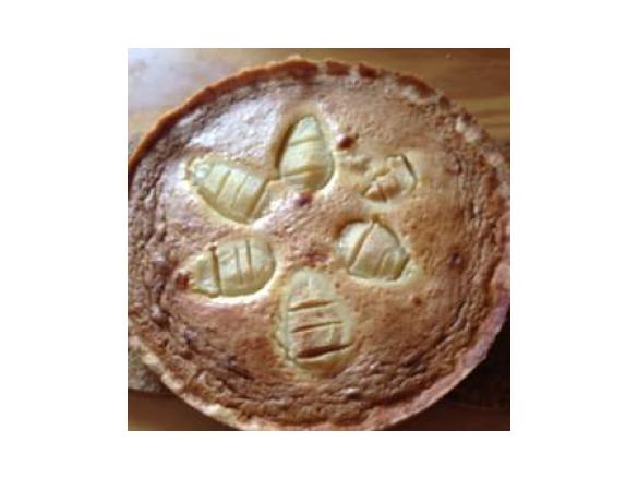 Marzipan-Birnen-Kuchen