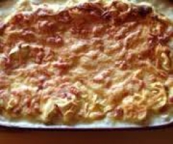 Ofentortellini in Schinken Sahne Soße Tortellini