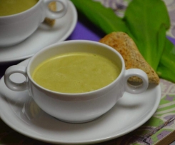 Bärlauchschaum Süppchen