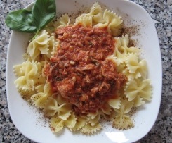 Fusilli mit Thunfischsoße