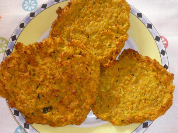 Gemüsepuffer vom Blech