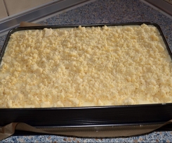 Quark-Mohnkuchen mit Streusel vom Blech