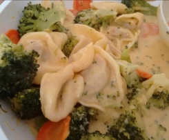 Tortellinipfanne mit Gemüse