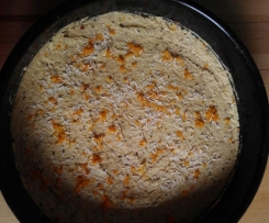 Orangen-Mango-Tarte, vegan und ohne Zucker