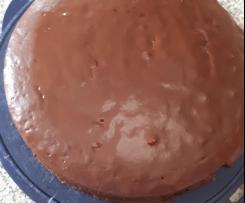 Schokokuchen mit Aprikosenmarmelade