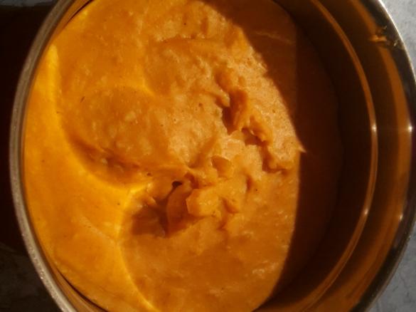 "Schnittkäse" Vegan mit Süßkartoffel