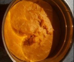 "Schnittkäse" Vegan mit Süßkartoffel