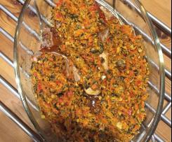 Schnitzel mit Paprikakruste